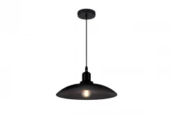Lámpara de techo Decor Horizon industrial negro mate 4512