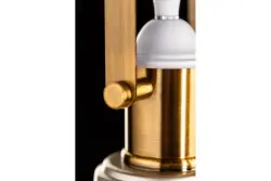 Lámpara de techo Decor Zenit de metal abovedada gris con acabado metálico 4895