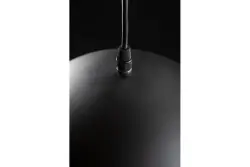 Lámpara de techo Decor Katilu en metal negro 1884