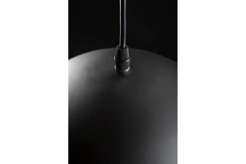 Lámpara de techo Decor Katilu en metal negro 1884