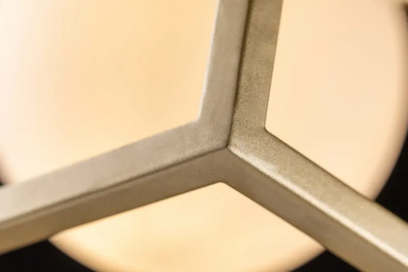 Lámpara de techo Decor Avelin con armazón rectangular dorado anchura 45 cm 2232