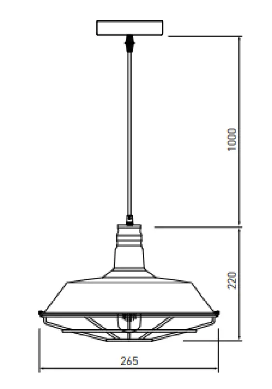 Lámpara de techo Decor Solen de estilo industrial con rejilla dorada diámetro 26,5 cm 2362