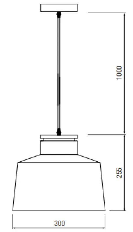 Lámpara de techo Decor Margus metálica en negro mate con adorno de madera 2911