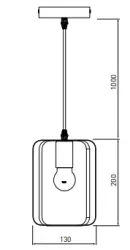 Lámpara de techo Decor Oxalis con estructura metálica negra de forma geométrica diámetro 13 cm 3185