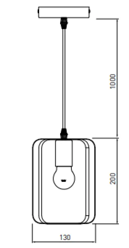 Lámpara de techo Decor Oxalis con estructura metálica negra de forma geométrica diámetro 13 cm 3185