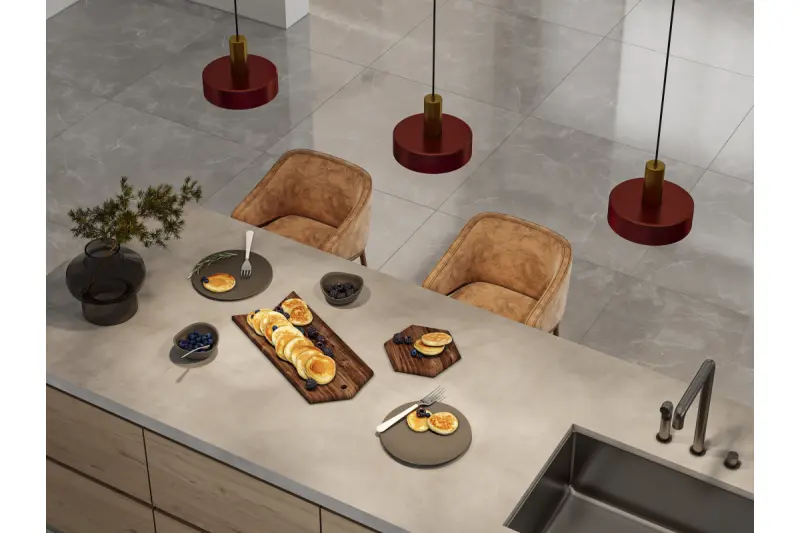 Lámpara de techo Decor Selvia color cobre con acabado en latón diámetro 20 cm 3222