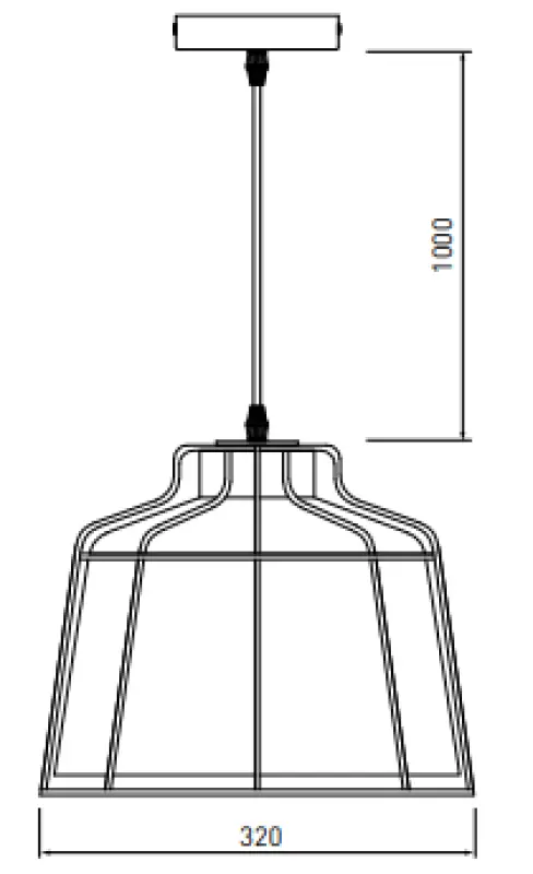 Lámpara de techo Decor Goa azul con marco decorativo dorado 3574