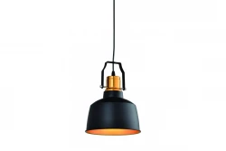 Lámpara de techo Decor Monroe moderna en dorado- negro 6958