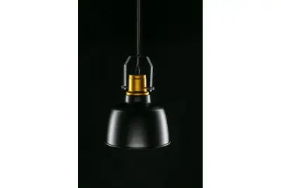 Lámpara de techo Decor Monroe moderna en dorado- negro 6958