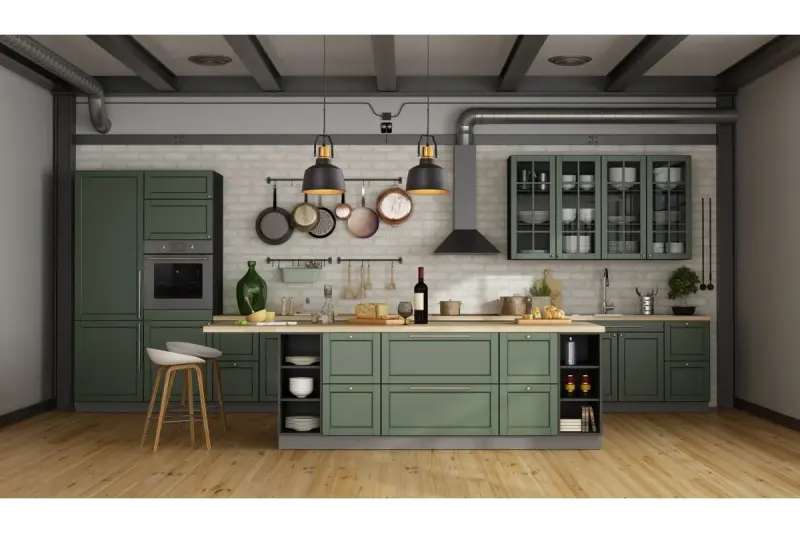 Lámpara de techo Decor Monroe moderna en dorado- negro 6958