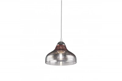 Lámpara de techo Decor Marite Classic Cristal tintado negro Diámetro 26 cm 7061