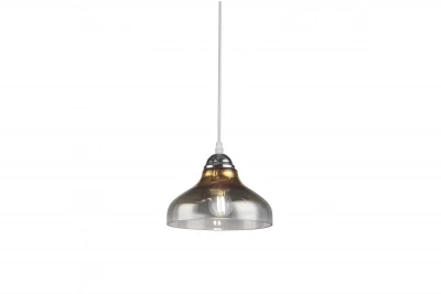 Lámpara de techo Decor Marite Classic cristal tintado negro-dorado diámetro 26 cm 7085