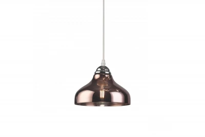 Lámpara de techo Decor Marite Classic Vidrio tintado marrón Diámetro 26 cm 7108