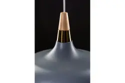 Lámpara de techo Decor Skandi moderna color gris diámetro 35 cm 7368