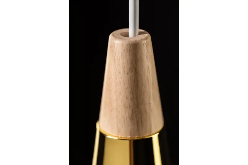 Lámpara de techo Decor Skandi moderna color azul diámetro 35 cm 7429