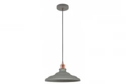 Lámpara de techo Decor Loret color gris atemporal 34,8 cm de diámetro 9790