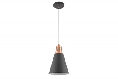 Lámpara de techo Decor Gianni color cobre-negro 22 cm de diámetro 9974
