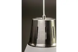 Lámpara de techo Decor Gianni elegante color blanco 22 cm de diámetro 8075
