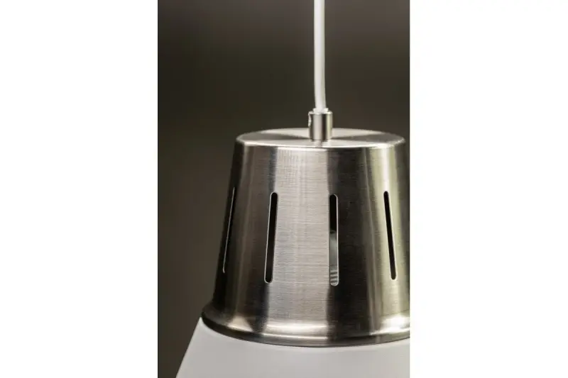 Lámpara de techo Decor Gianni elegante color blanco 22 cm de diámetro 8075