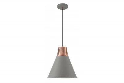 Lámpara de techo Decor Gianni color cobre-gris 32 cm de diámetro 8167