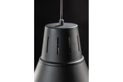 Lámpara de techo Decor Gianni color negro 32 cm de diámetro 8136