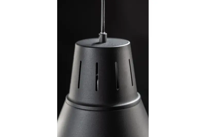 Lámpara de techo Decor Gianni color negro 32 cm de diámetro 8136