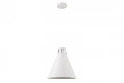 Lámpara de techo Decor Gianni de 32 cm de diámetro y elegante color blanco 8112