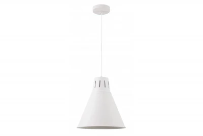 Lámpara de techo Decor Gianni de 32 cm de diámetro y elegante color blanco 8112