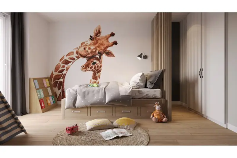 Aplique de pared Decor Etore color negro con brazo metálico 11 cm de diámetro 1860