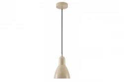 Lámpara de techo Decor Etore color beige cable negro 2089