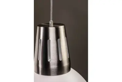 Lámpara de techo Decor Artemia color blanco con acabado industrial 34,5 cm de diámetro 2508