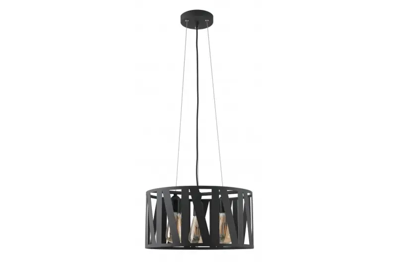 Lámpara de techo Decor Melody color negro con máx. 3 bombillas diámetro 39,5 cm 2638
