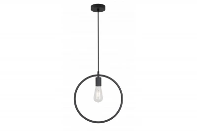 Decor Fija black round single pendant lamp 2805