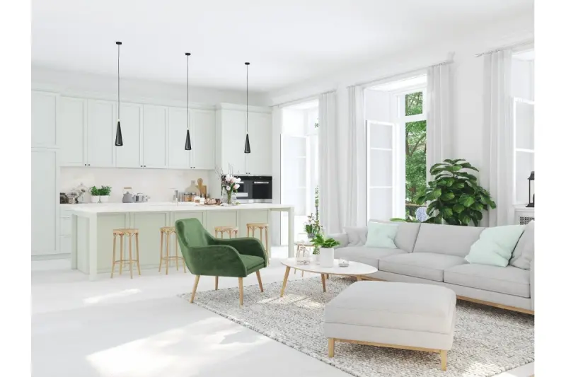 Lámpara de techo Decor Evi de aluminio color negro 4410