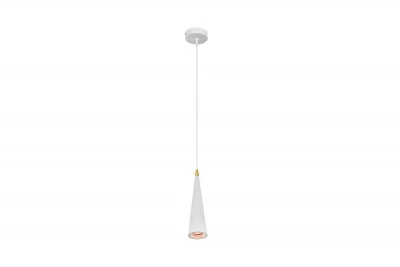 Lámpara de techo Decor Evi cónica de aluminio en color blanco 4397
