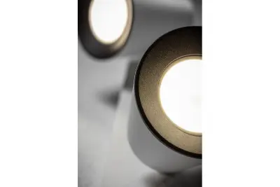 Lámpara de techo Decor Elli color blanco moderno con 2 portalámparas 4489