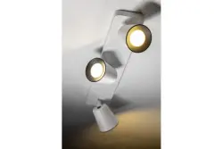Lámpara de techo Decor Elli color blanco moderno con 3 portalámparas 4502