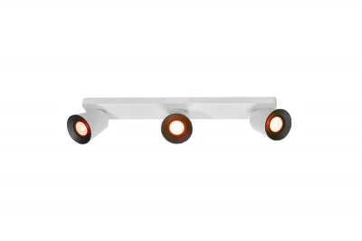 Lámpara de techo Decor Elli color blanco moderno con 3 portalámparas 4502