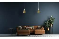 Lámpara de techo Decor Bellis cilíndrica color dorado-negro con 1 portalámparas 4666