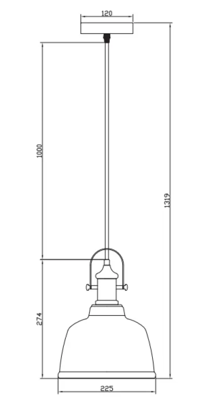 Lámpara de techo Decor Muscari II ámbar en acabado metalizado y portalámparas negro 3732
