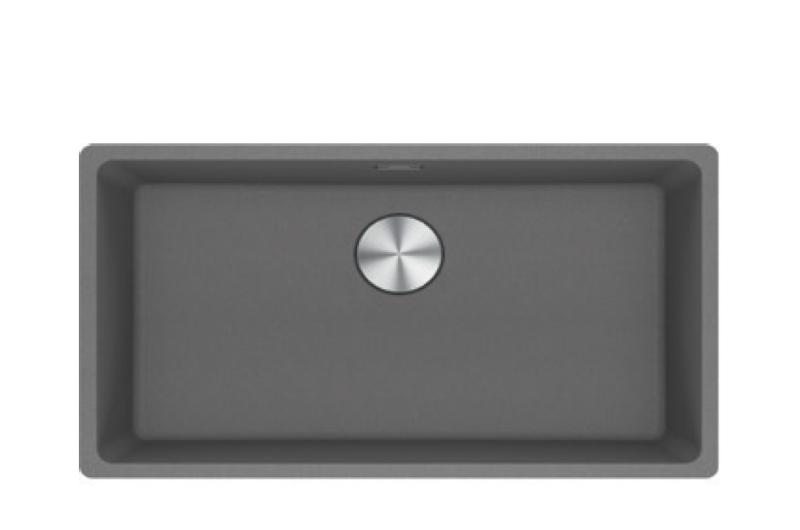 Franke Maris MRG 110-72 Fragranite fregadero de piedra gris bajo encimera