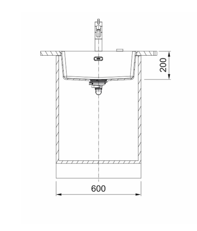 Franke Maris MRG 210-52 Fragranite polar blanco fregadero de instalación al ras