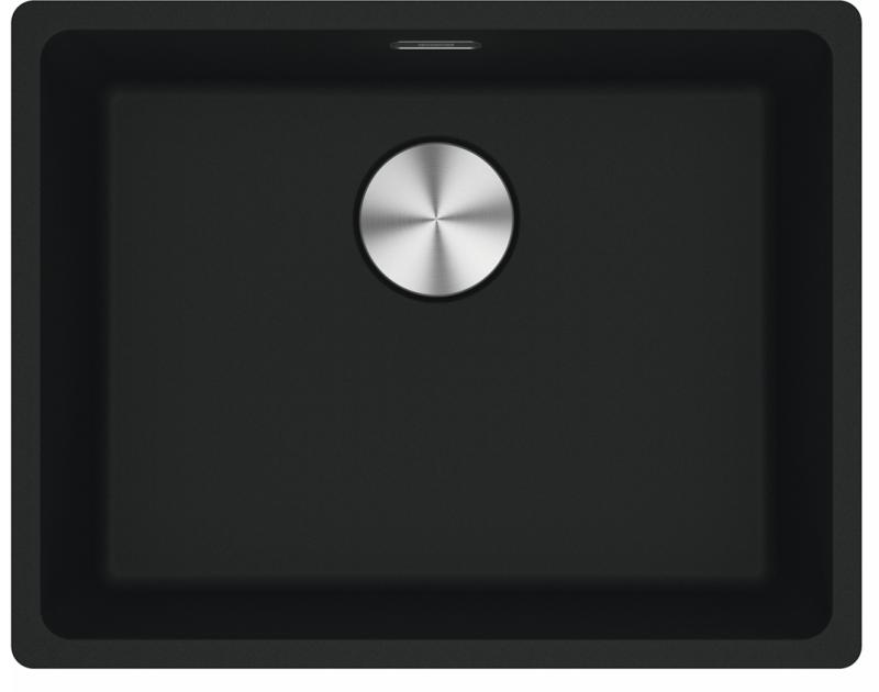 Franke Maris MRG 210-52 Fragranite Matt negro fregadero de instalación al ras 135.0697.362