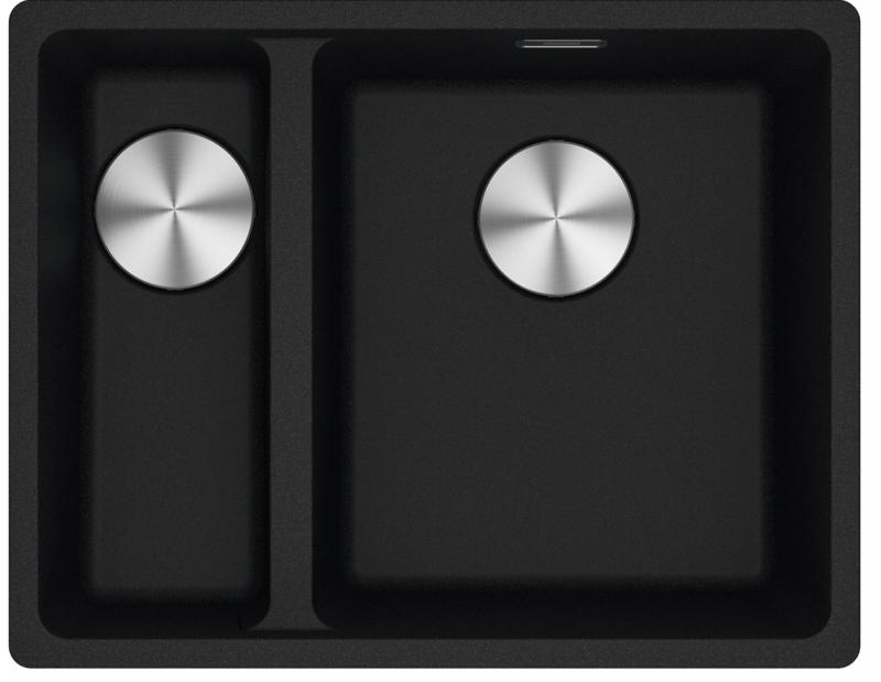 Franke Maris MRG 160-34-15 Fragranite Onyx fregadero Derecha para montaje inferior