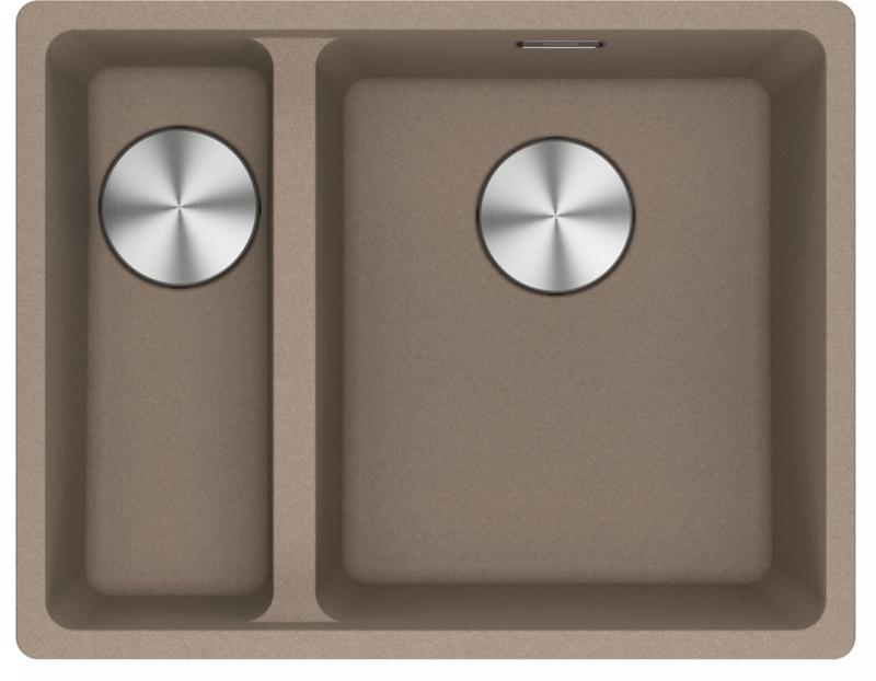 Franke Maris MRG 160-34-15 Fragranite Oyster fregadero Fregadero Derecho bajo encimera