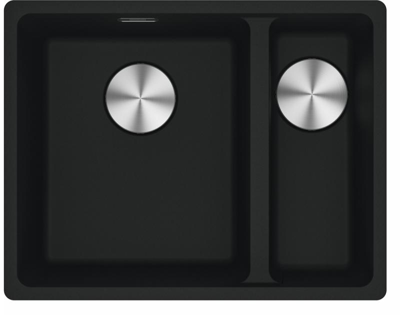 Franke Maris MRG 160-34-15 Fragranite Onyx fregadero Izquierda empotrado