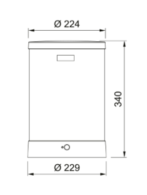 Franke Maris water hub 4L boiler 3-in-1 with Twist mechanical boiling water tap chrome with water hub bypass 1208957941