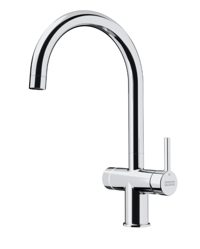 Franke Maris Water Hub Calentador de Agua de 4L 3 en 1 con Grifo Electrónico de Agua Hirviendo Touch Cromo 160.0702.440