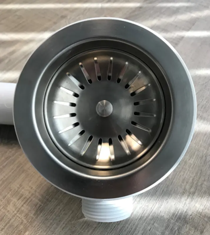 Juego de rejilla ABK, juego de desagüe fregadero con rebosadero KR01000027 / KORFCOMPLRV