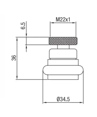 PB Classic Classic movable swiveling aerator jet regulator chrome with ball joint swiveling M22 internal thread 1208958038